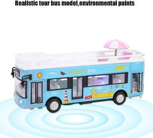 Bestie Toys Luxury Bus Metal Body Light & Music, Toy For Kids.