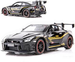 Akvanar 1:32 Nissan GTR R35 Zinc Alloy Pull Back Light&Sound Toy Car Die Cast pc 1