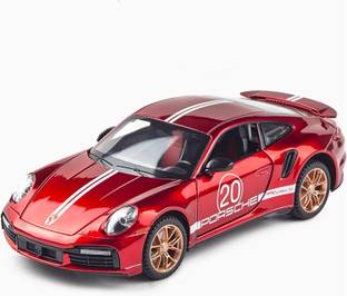 Bestie Toys Porsche 911 Diecast Model Car 1:32 Die-cast Metal Toy car Cars Pullback for Kids