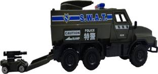 KTRS TTiger Style Imitation Proof Car Explosion-Proof Police Armored Vehicle Alloy