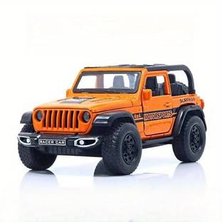 Super Toy 1:36 Scale Die-Cast Thar Jeep Toy Car Pull Back Openable Door & Metal Body
