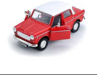 centy toys archit Queen 70 Fiat padmini toy car for kids Pull back Size 13cm Door openable