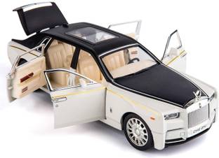 Akvanar 1:24 Rolls Royce Phantom metal Diecast Sound Light Zinc Alloy Pull Back Toy