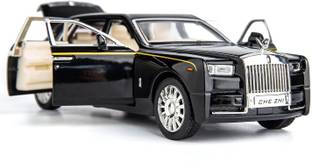Zuuluzrs Rolls Royce Phantom Metal Car 1/32 Scale Pull Back Toy Diecast Toy Cars