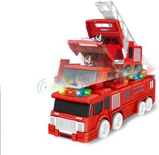 Skstore fire truck new classic model deformation change robot car deformed 2 in 1