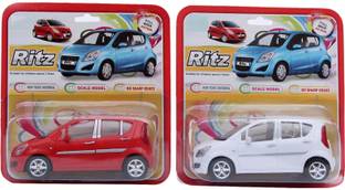 zokato Scale Model Of Stylish 'Ritz' Car -white