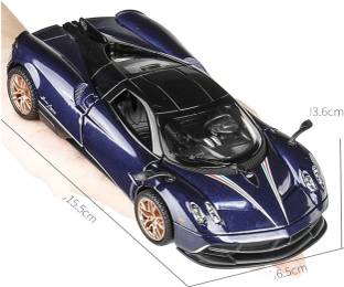 Akvanar 1:32 Pagani Huayra Metal die cast light & sound Pull Back Openable Doors pc 1