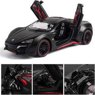 KTRS 1:24 Hyper Spec Lykan Hypersport Openable Doors & Light, Music