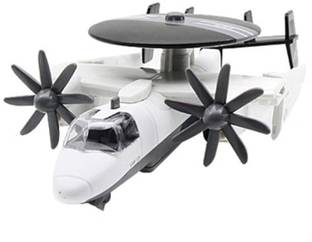 SR Toys Die-cast Metal Fighter Airplane Toy Model with Sound and Light