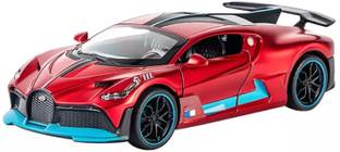 Skstore 1:32 Die Cast Metal Model Bugatti Divo Pull Back Light Sound