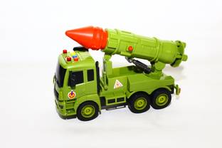 Globular Agni Missile Launcher Toy Army Tank Missile Launcher toy with Light and Sound