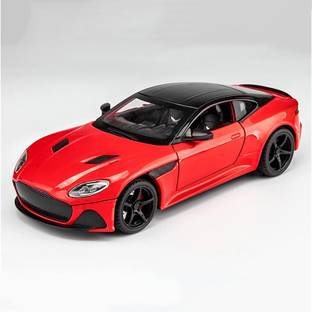 DEUSON ECOM 1:24 Die Cast Metal Scale Model Car Bentley Aston Martin Sound Light Pullback