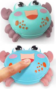 Bestie Toys Wind Up Clockwork Press and Go Animal Crab Baby Toys for Kids'