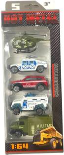 Shivay traders Hot Metal Die Cast Car Set in Pack of 5