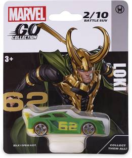 Marvel Go Loki Diecast Battle SUV Toy Car