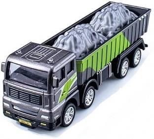 SHIPEASE Friction Powered Dumper Truck for Kids boys Pull back Excavator Construction Toy