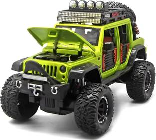 Zuuluzrs Jeep Wrangler Rubicon Alloy Pickup 1:24 Scale Model Car Exclusive Alloy Metal
