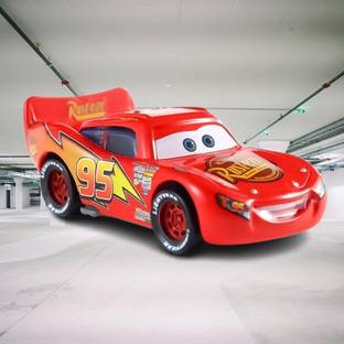 Bestie Toys Red Racing Car Metal Alloy Model Toy For Kids.