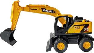Akvanar 2 in 1 Construction Toy Excavator medium size Trucks Toy Pack of 1