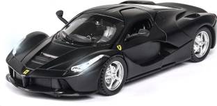 Akvanar 1:32 Ferrari Metal Diecast Pull Back Openable Doors & Light,Music (Multicolior)