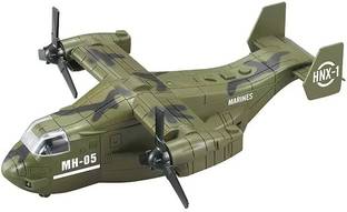 deoxy 1:72 Inertial Army Helicopter Toy military Osprey Aeroplan Friction Light Toys