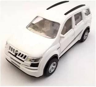 SHRISHA CREATION Pull Back Action Mahindra XUV-500 Toy Car with Openable Doors & Realistic Design