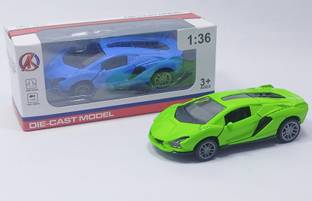 vk's METAL LEMBO MODEL CAR TOY DOOR OPEN