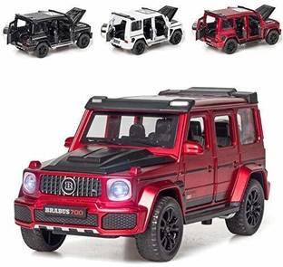 Akvanar 1:32 Diecast Brabus 700 SUV Model Toy Vehicle Sound Light Sports Car Toy