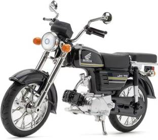 MANAKI ENTERPRISE 1:12 Simulated Honda Jialing Motorcycle JH70 Gift Motorcycle Model: Alloy Toy