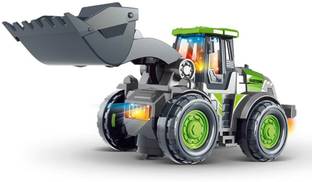 SKTOYZONE Engineering Bulldozer Truck Vehicles Toy for Kids with Light & Sound