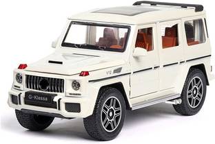 DEZICON ECOM 1:24 Diecast Metal Model Car Mercedes Benz G63 Toy Car For Kid Sound and Light