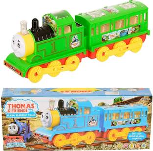 JOUJOU Musical Train Set Toy for Kids with 4D Light & Sound, Train Set Toys for Kids