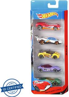 HOT WHEELS 5 car gift pack