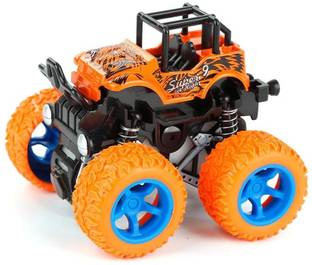 manish Push and Go Car Toy, Monster Truck Toys,360 Degree Stunt Car