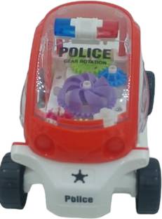 RAGVEE 09 Future Police Stunt Car Toy With 3D Lights & Music