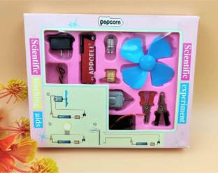LittlePaws Science Experiment Kit for Kids, STEM Kit, Electric Circuit Kit with Motor Fan