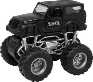 HASHFLOW Monster Thar/ Jeep Die Cast Metal Toy For Kids|Pull Back Action Miniature Models