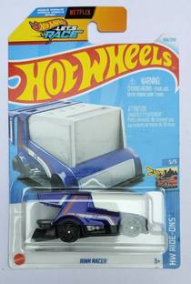 HOT WHEELS HW RIDE-ONS 5/5 RINK RACER TOY CAR