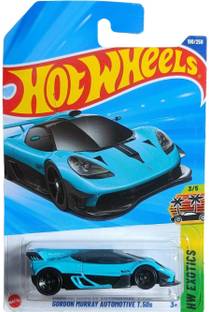 HOT WHEELS C4982 GORDON MURRAY AUTOMOTIVE 3/5 HW EXOTICS DIE CAST TOY CAR MAINLINE J CASE