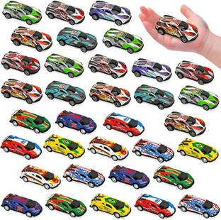 Learn With Fun Die Cast Metal Mini Racing Car Toys for Boys Girls Kids