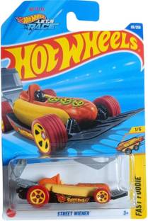 HOT WHEELS C4982 STREET WIENER 1/5 FAST FOODIE TOY CAR