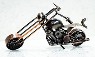 Bogenlite Wrought Iron Mini Bike Model Bike Toy (Multicolour)