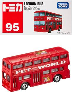 TAKARA TOMY Tomica No. 95 London Bus Diecast Scale Model Collectible Car