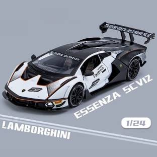 Dherik Tradworld 1:32 for Lambos Essenza SCV12 Alloy Sports Car Model Diecast Sound