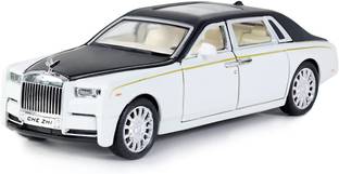 DEUSON ECOM 124 Rolls Royce Phantom Diecast Metal Pullback Toy Die Cast Car For Kid Boy
