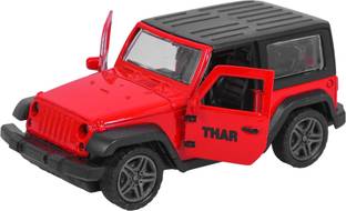 HASHFLOW Thar /Jeep Die Cast Metal Toy For Kids|Pull Back Action Miniature Scaled Models