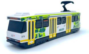 WooZee City Fram Pull Back & Go Train Toys for Kids, Boys and Girls