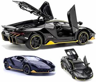 Aclipse 1:32 Lamborghini Diecast Metal Car Pull Back Vehicle Toy with Lights & Sound