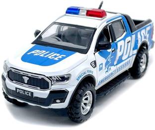 centy toys Blue Hawk (Police) UTE (Door Openable)