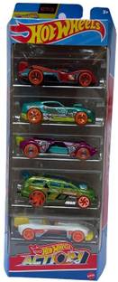 HOT WHEELS HotWheels Car 2024 Action Pack of 5